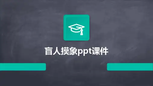 盲人摸象ppt课件