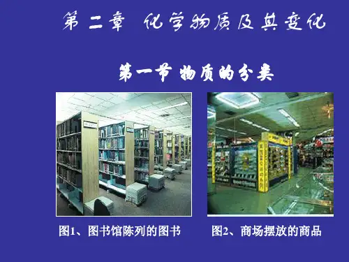 人教版高中化学必修一PPT课件.1物质的分类2 ppt课件