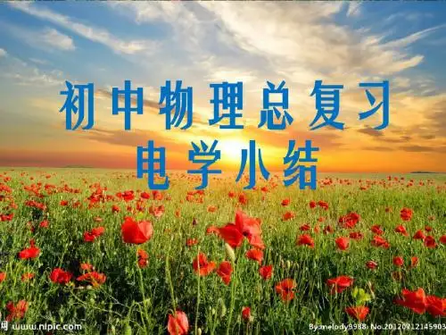 初中物理总复习   电学