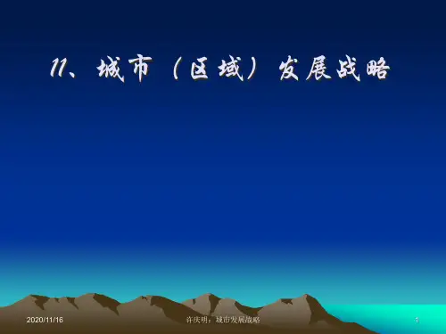 区域与城市发展战略课件.pptx