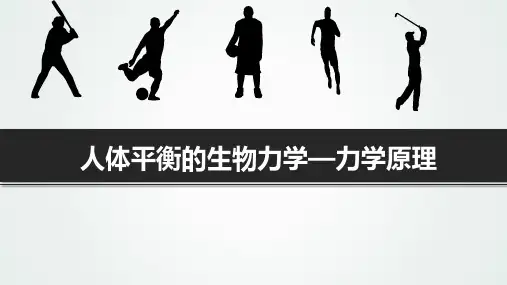 人体平衡的生物力学--力学原理