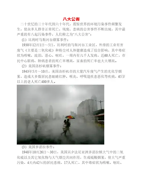 八大公害