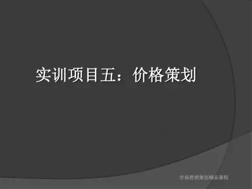 市场营销的的策划精品课程2806