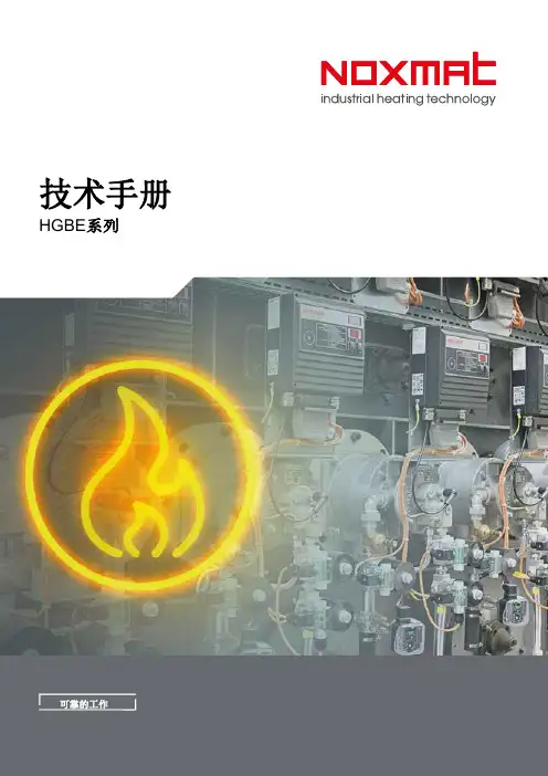 HGBE系列冷风高速燃气烧嘴技术手册说明书