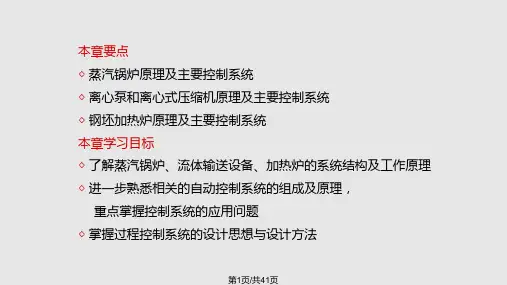 过程控制系统设计实例PPT课件