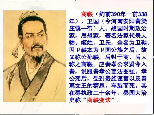 商鞅变法