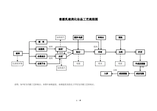 完整生产工艺流程图