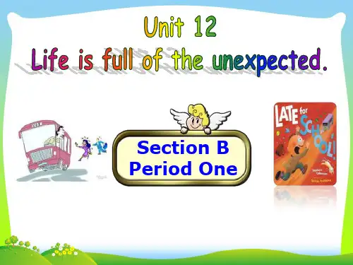 人教版九年级英语全Unit 12 Section B (1a-1e)教学课件 (共15张PPT)