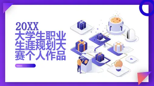 大学生职业生涯规划大赛个人作品