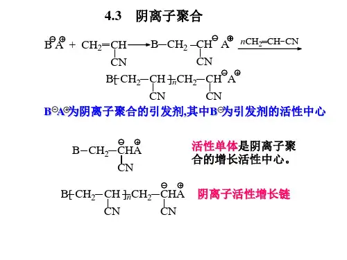 阴离子聚合反应