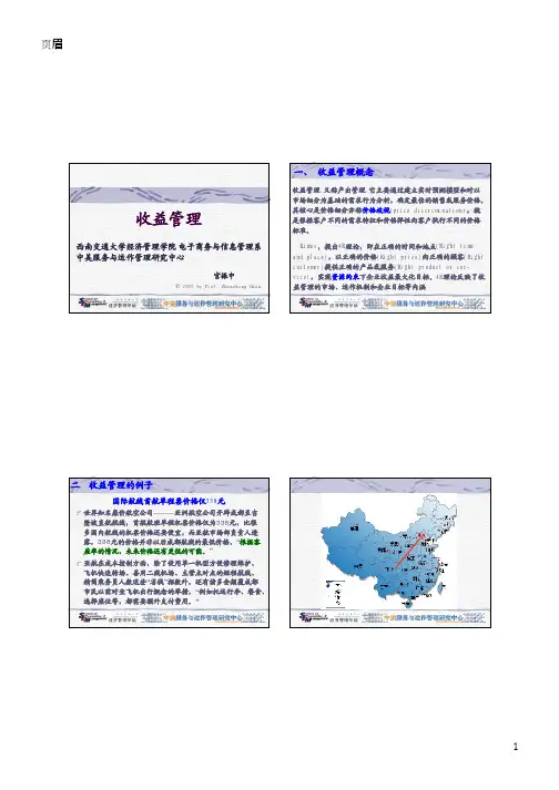 收益管理