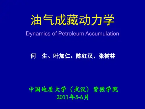 油气成藏动力学