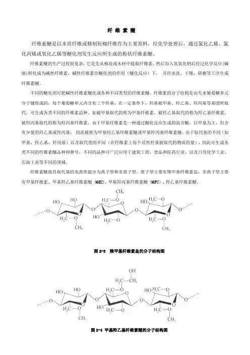 纤 维 素 醚