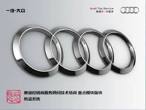 奥迪防盗系统