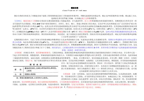 围岩类别