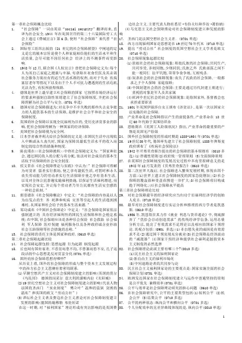 社会保障国际比较
