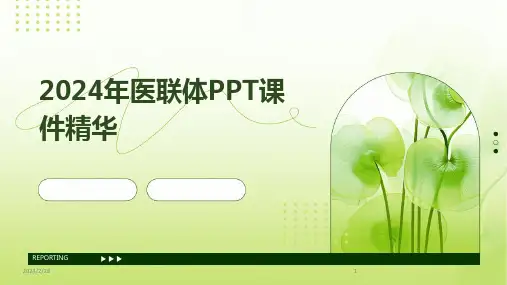 2024年医联体PPT课件精华