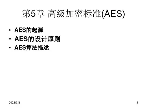 《高级加密标准》PPT课件