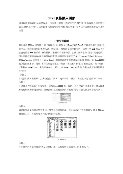 office企业中国教你如何在excel表格中插入图像