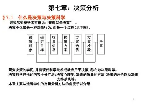 第6章：决策分析