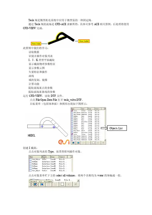 CFD-VIEW标准算例中文版(Tesla阀)