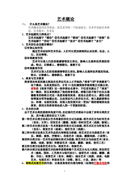 艺术学概论