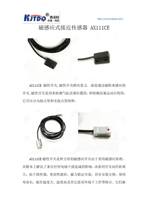 磁感应式接近传感器 AX111CE