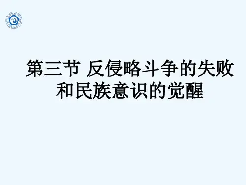 民族意识的觉醒