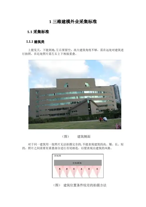 三维采集技术标准