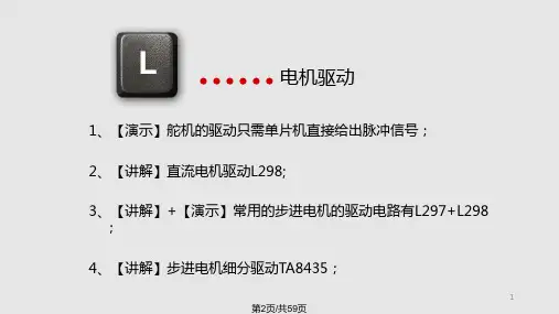 智能小车设计电机控制技术