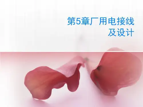 第5章厂用电接线及设计-PPT课件