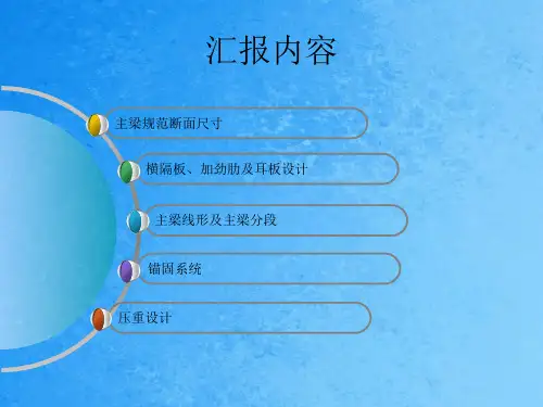钢箱梁设计ppt课件