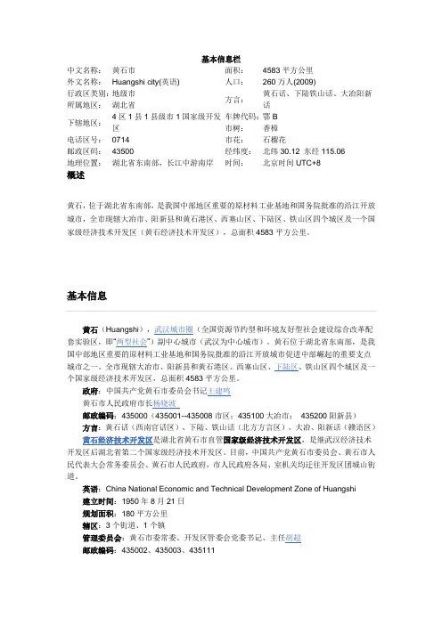黄石市