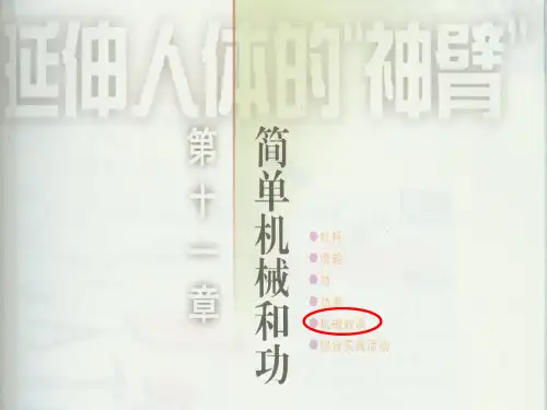 苏科版九年级上册《11.5 机械效率》ppt课件