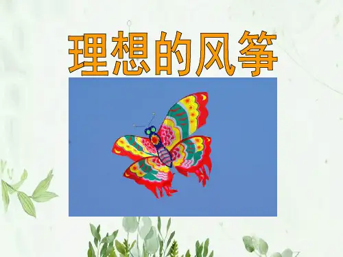 《理想的风筝》5PPT课件 图文