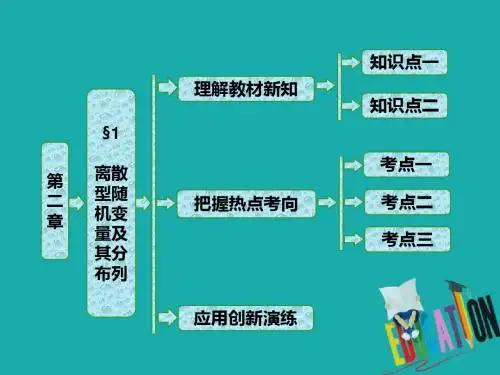 2017-2018学年高中数学北师大版选修2-3课件：第二章 1 离散型随机变量及其分布列 