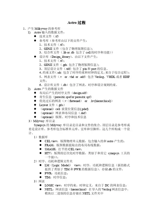 Astro过程1
