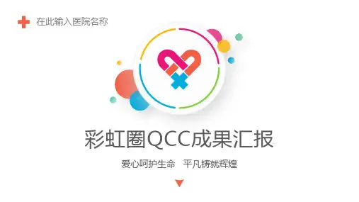 护理品管圈QCC成果汇报ppt模板