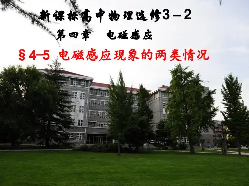 人教版高二物理选修课件电磁感应现象的两类情况
