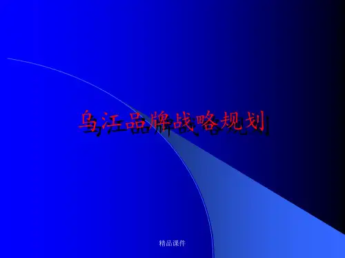 品牌规划ppt课件