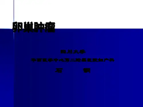 卵巢肿瘤-pptppt课件
