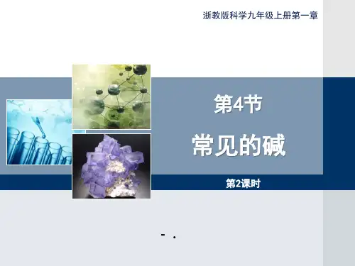 《常见的碱》PPT(第二课时)