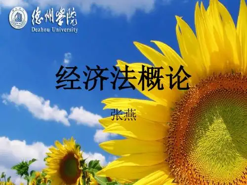 经济法概论课件