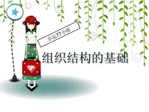 组织结构的基础PPT