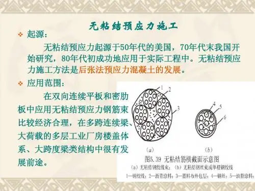 预应力混凝土工程-无粘结