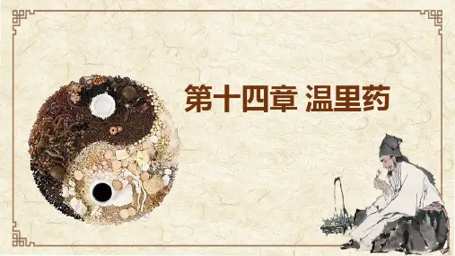 温里药(中药学)