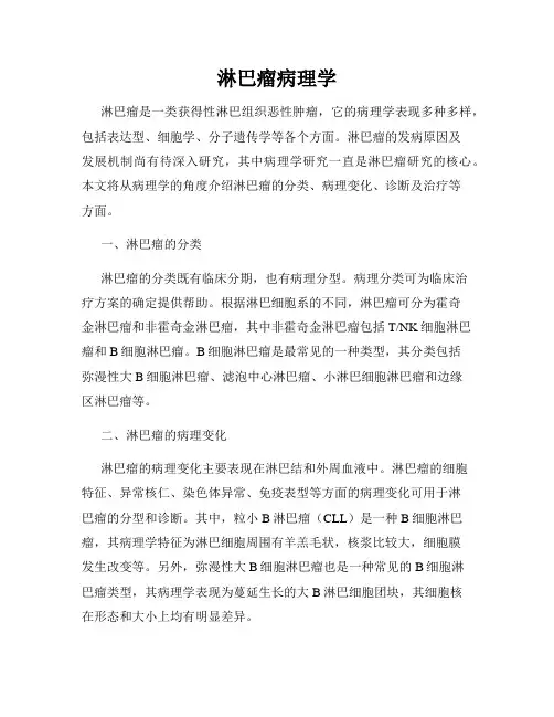 淋巴瘤病理学