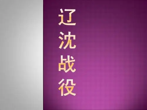 辽沈战役
