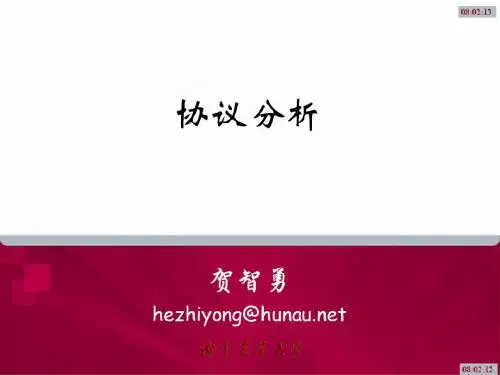 协议分析
