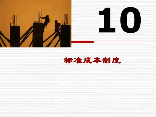 第10章 标准成本制度.ppt
